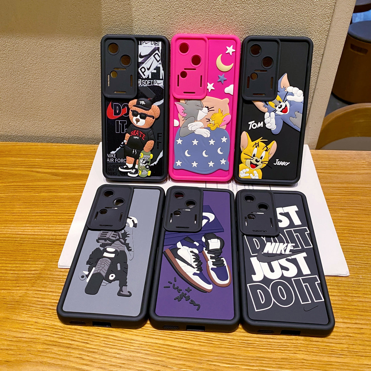Vivo V30 5G Tom & Jerry Soft Silicone Cute 3D Cartoon Back Cover Case - Tom & Jerry