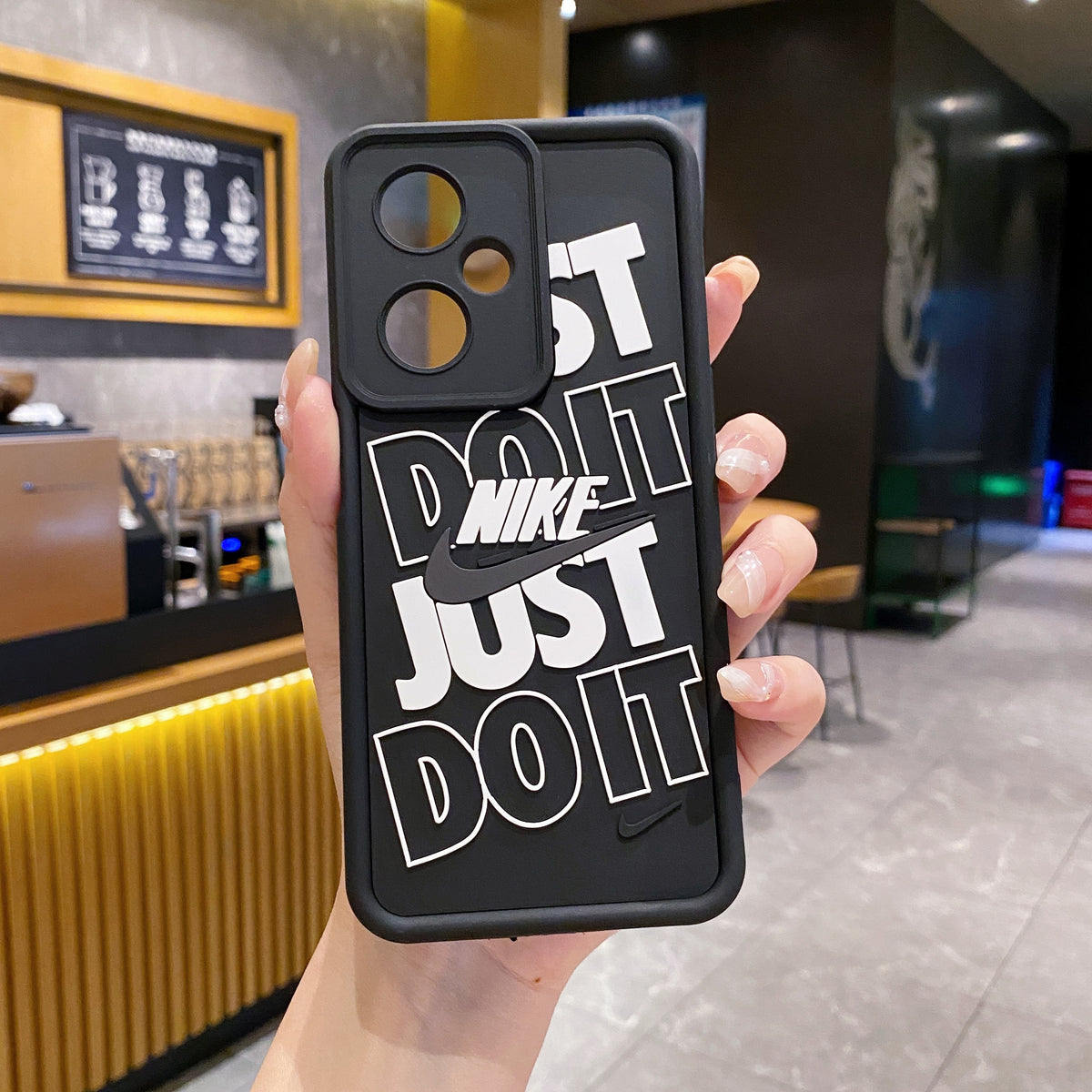 OnePlus Nord CE 3 Lite 5G Nike Soft Silicone Cute 3D Cartoon Back Cover Case - Nike 1