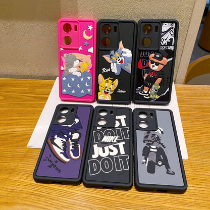 Vivo V29e 5G Moto Rider Soft Silicone Cute 3D Cartoon Back Cover Case - Moto Rider