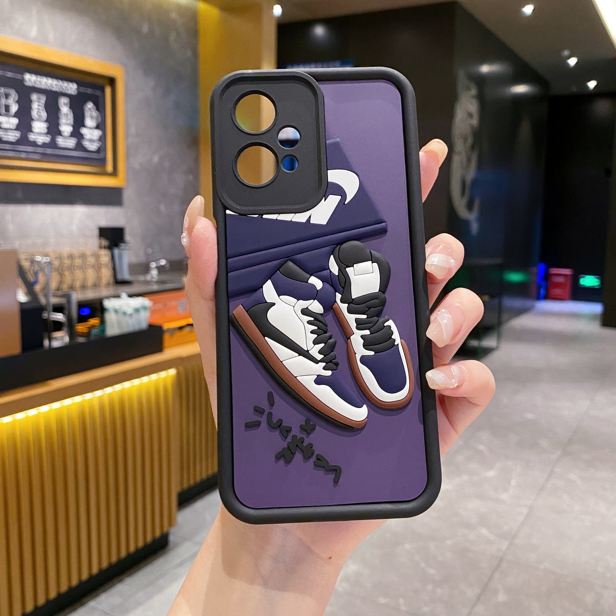 OnePlus Nord CE 2 Lite 5G Nike Soft Silicone Cute 3D Cartoon Back Cover Case - Nike 2