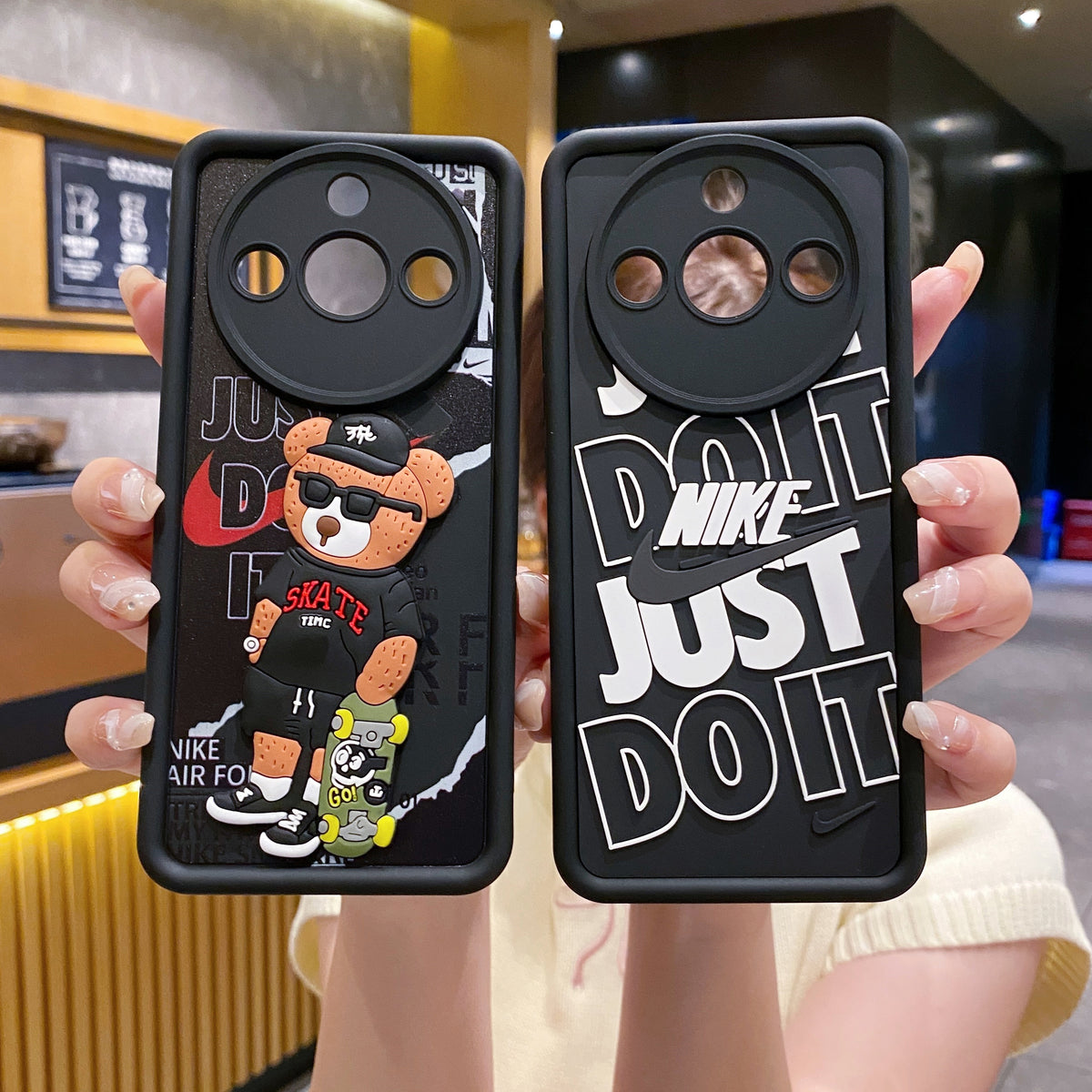 Realme 11 Pro/11 Pro+ 5G Nike Soft Silicone Cute 3D Cartoon Back Cover Case - Nike 1