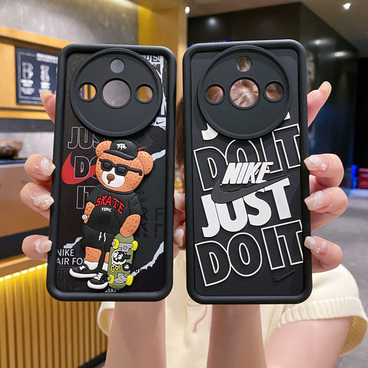 Realme 11 Pro/11 Pro+ 5G Nike Soft Silicone Cute 3D Cartoon Back Cover Case - Nike 1