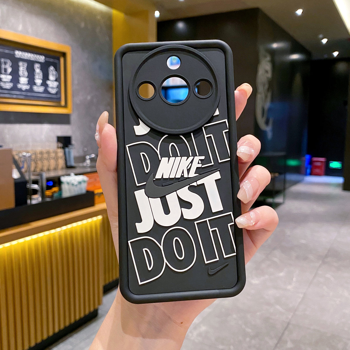 Realme 11 Pro/11 Pro+ 5G Nike Soft Silicone Cute 3D Cartoon Back Cover Case - Nike 1