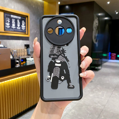 Realme 11 Pro/11 Pro+ 5G Moto Rider Soft Silicone Cute 3D Cartoon Back Cover Case - Moto Rider
