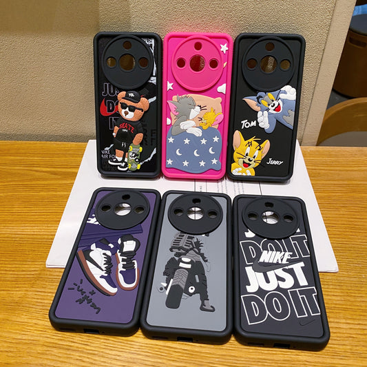 Realme 11 Pro/11 Pro+ 5G Nike Soft Silicone Cute 3D Cartoon Back Cover Case - Nike 2