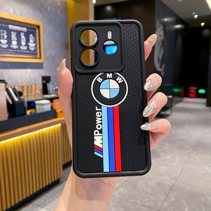 Redmi Note 14 5G BMW Soft Silicone Cute 3D Cartoon Back Cover Case - BMW