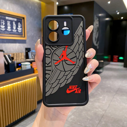 Redmi Note 14 5G Jordan Soft Silicone Cute 3D Cartoon Back Cover Case - Jordan 1
