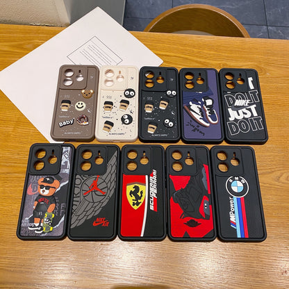 Redmi Note 14 5G Nike Soft Silicone Cute 3D Cartoon Back Cover Case - Nike 2