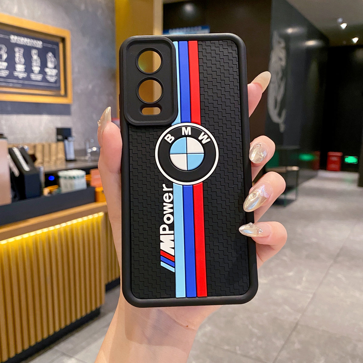 OnePlus Nord CE 4 Lite 5G BMW Soft Silicone Cute 3D Cartoon Back Cover Case - BMW