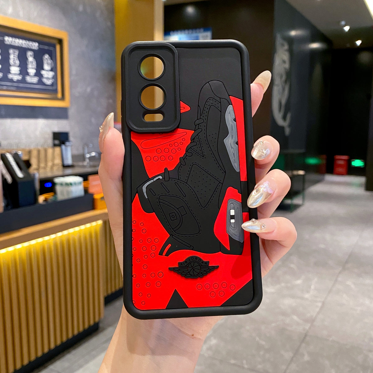 OnePlus Nord CE 4 Lite 5G Jordan Soft Silicone Cute 3D Cartoon Back Cover Case - Jordan 2