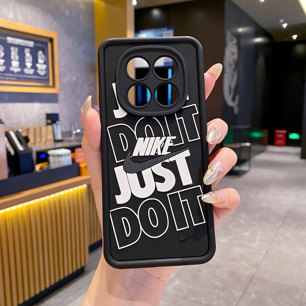 Redmi Note 14 Pro Plus 5G Nike Soft Silicone Cute 3D Cartoon Back Cover Case - Nike 1