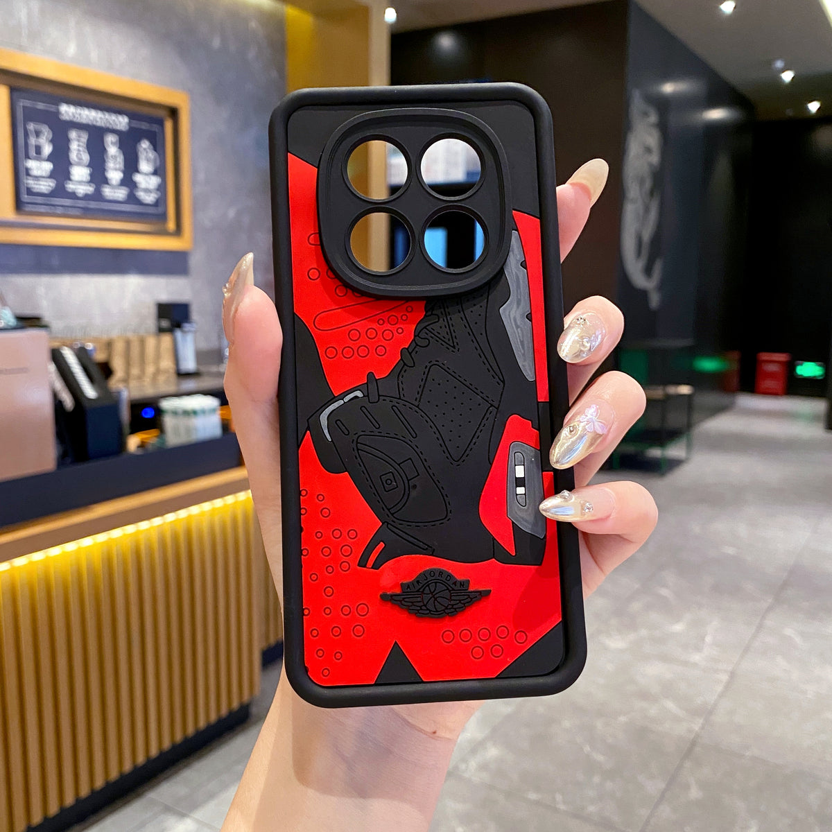 Redmi Note 14 Pro Plus 5G Jordan Soft Silicone Cute 3D Cartoon Back Cover Case - Jordan 2