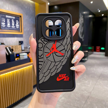Redmi Note 14 Pro 5G Jordan Soft Silicone Cute 3D Cartoon Back Cover Case - Jordan 1