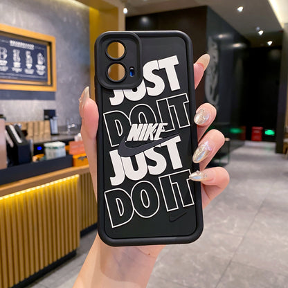 Motorola Moto EDGE 50 Fusion / G96 5G Nike Soft Silicone Cute 3D Cartoon Back Cover Case - Nike 1