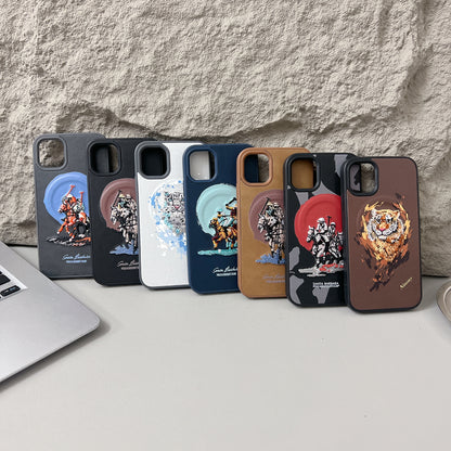 Apple iPhone 12/12 Pro Premium US POLO Assn. Embroidery Leather case with Magsafe - Jockey 2