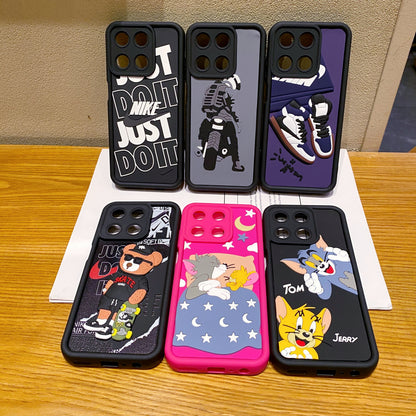 Realme 11 / 11x 5G Bear Soft Silicone Cute 3D Cartoon Back Cover Case - Bear