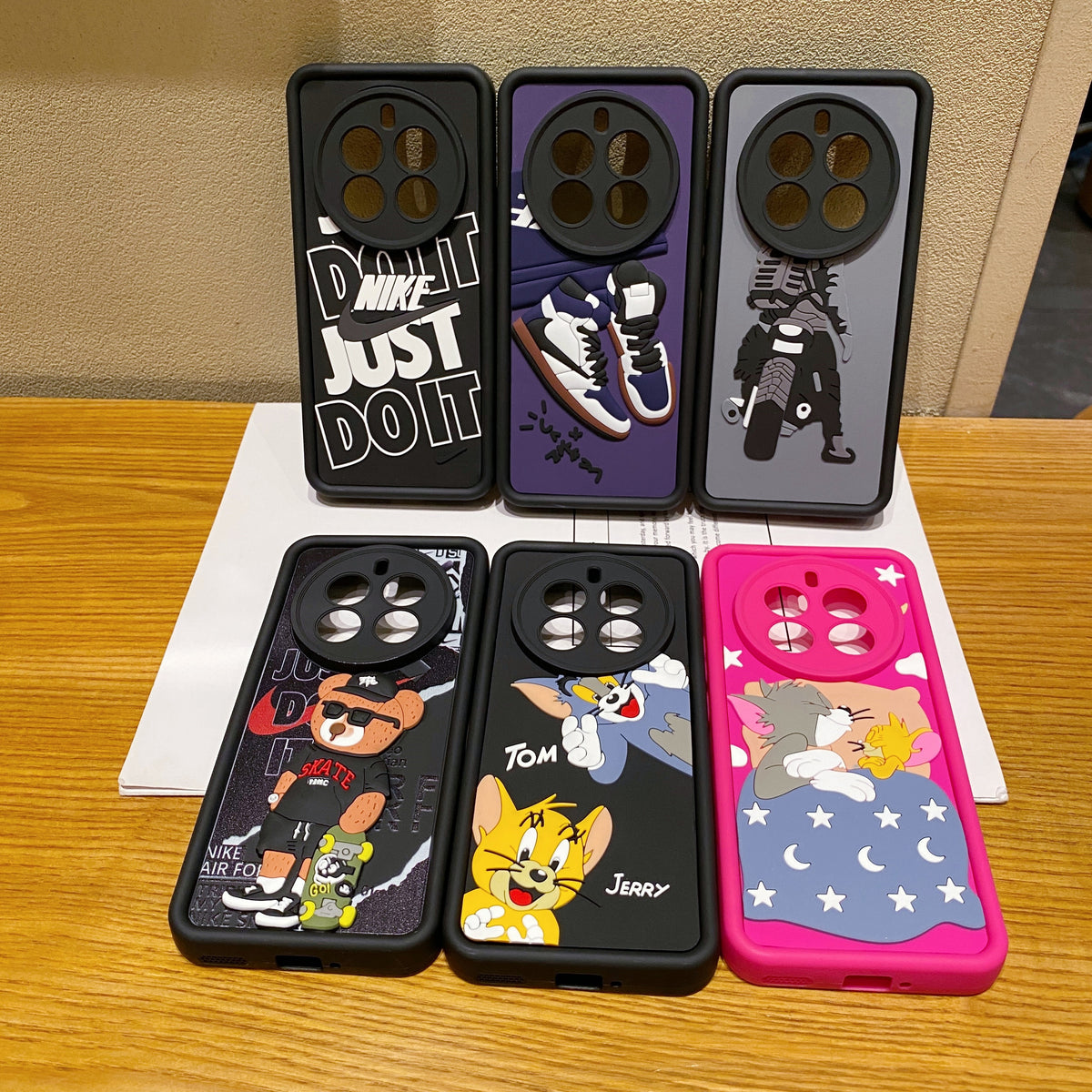 Realme P1/Narzo 70/Narzo 70 Pro 5G Tom & Jerry Soft Silicone Cute 3D Cartoon Back Cover Case - Tom & Jerry
