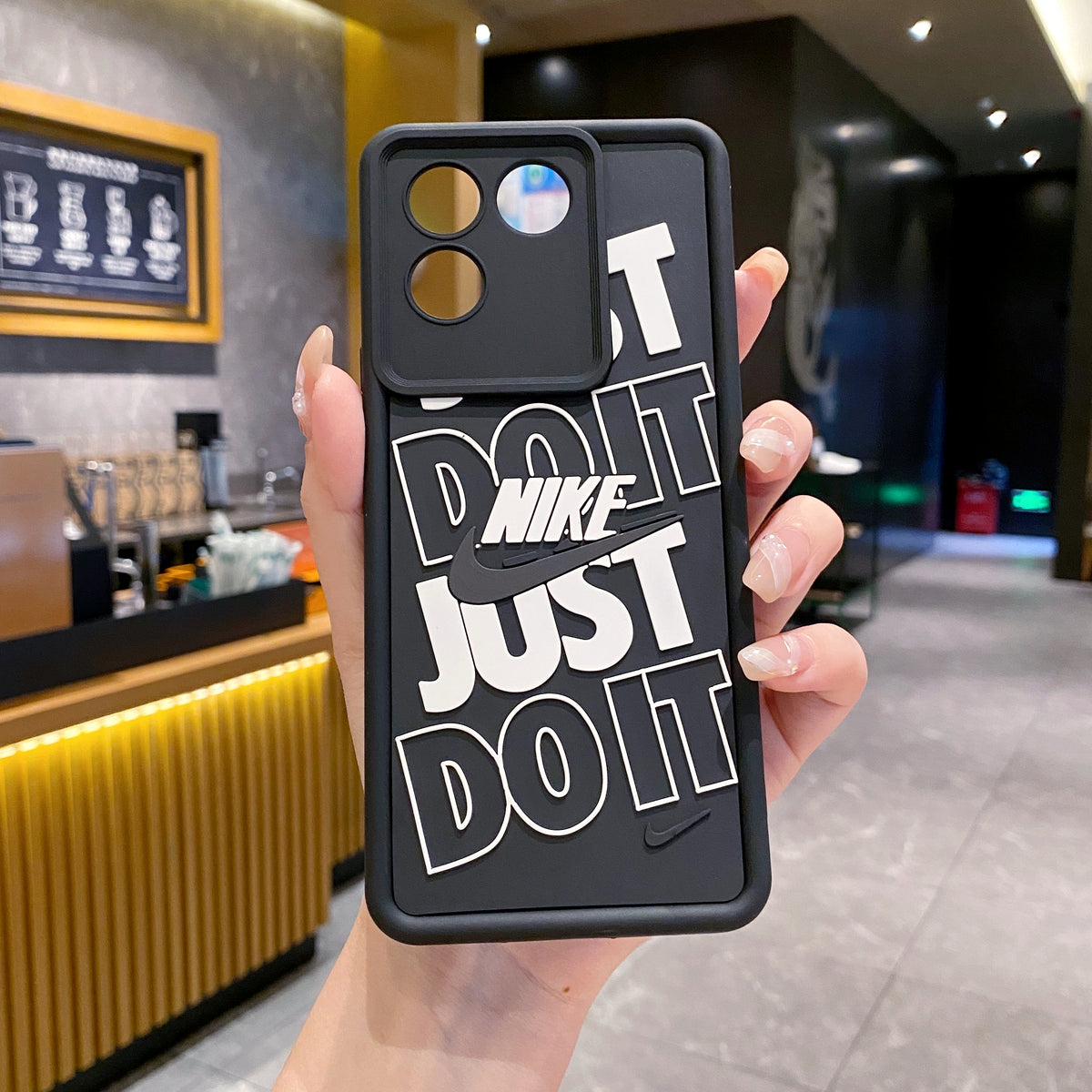 Vivo T2 Pro 5G Nike Soft Silicone Cute 3D Cartoon Back Cover Case - Nike 1