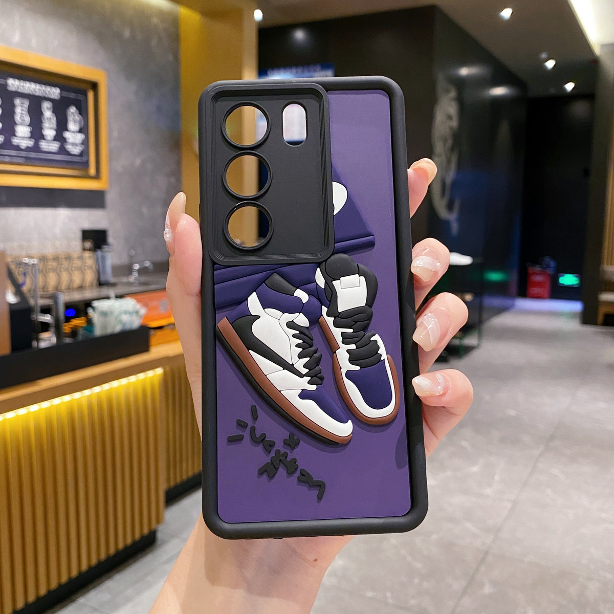Vivo V29 5G Nike Soft Silicone Cute 3D Cartoon Back Cover Case - Nike 2