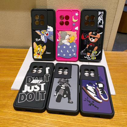 One Plus 11r 5G Moto Rider Soft Silicone Cute 3D Cartoon Back Cover Case - Moto Rider