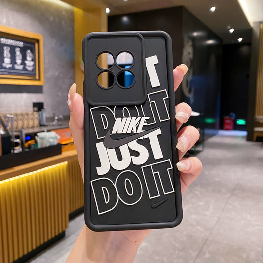 One Plus 11r 5G Nike Soft Silicone Cute 3D Cartoon Back Cover Case - Nike 1