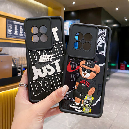One Plus 11r 5G Nike Soft Silicone Cute 3D Cartoon Back Cover Case - Nike 1