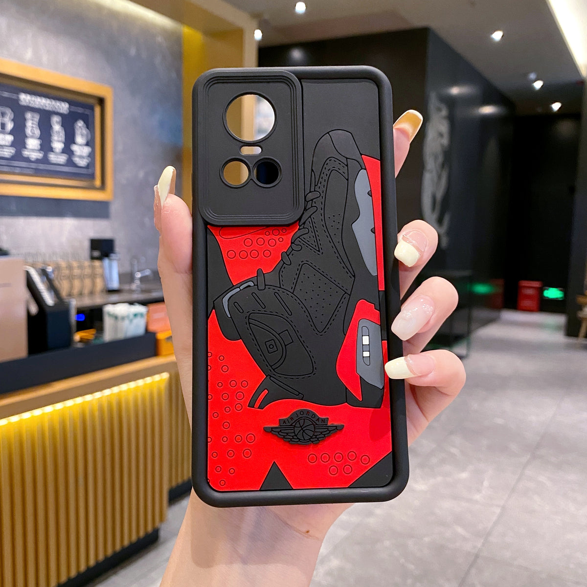 Oppo Reno 10 Pro 5G Jordan Soft Silicone Cute 3D Cartoon Back Cover Case - Jordan 2