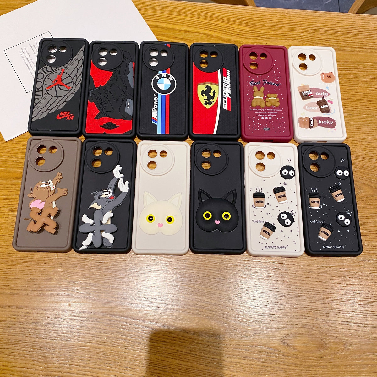 Vivo V30e 5G Jordan Soft Silicone Cute 3D Cartoon Back Cover Case - Jordan 2