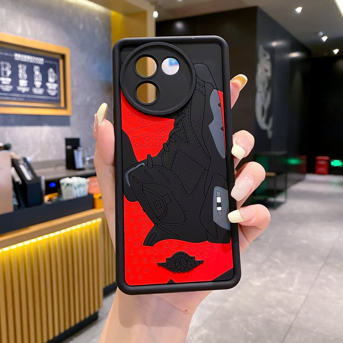 Vivo V30e 5G Jordan Soft Silicone Cute 3D Cartoon Back Cover Case - Jordan 2