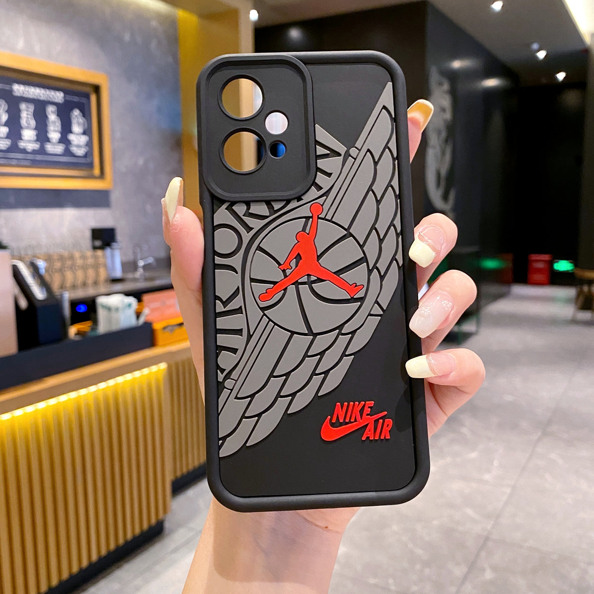 OnePlus Nord CE 2 Lite 5G Jordan Soft Silicone Cute 3D Cartoon Back Cover Case - Jordan 1