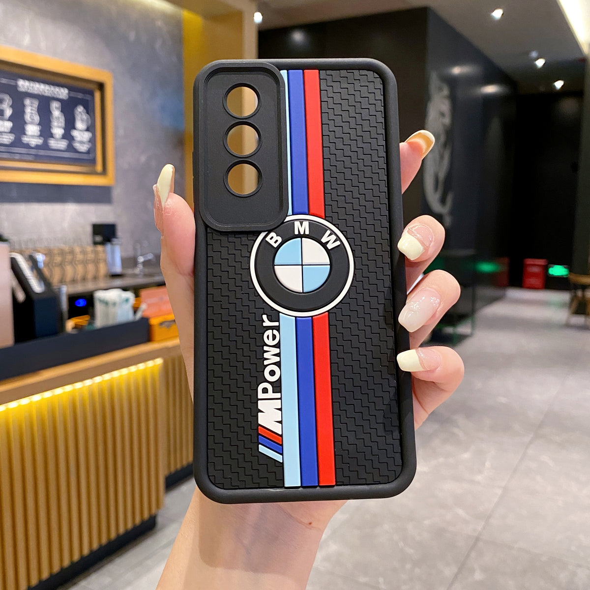 OnePlus Nord CE 4 5G BMW Soft Silicone Cute 3D Cartoon Back Cover Case - BMW