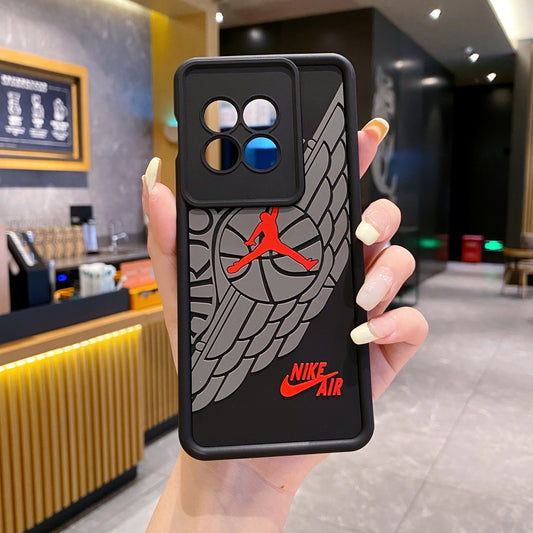 One Plus 11r 5G Jordan Soft Silicone Cute 3D Cartoon Back Cover Case - Jordan 1