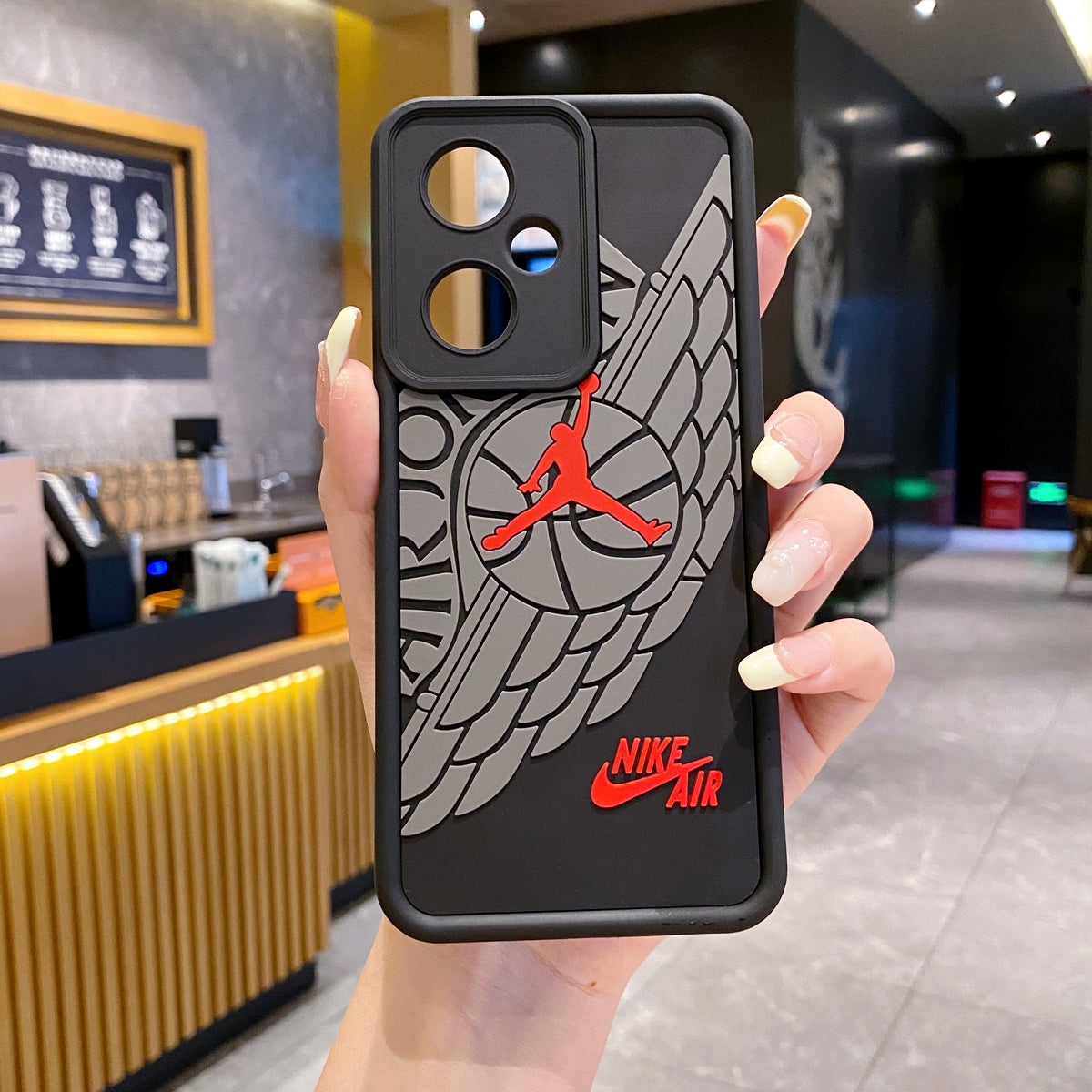 OnePlus Nord CE 3 Lite 5G Jordan Soft Silicone Cute 3D Cartoon Back Cover Case - Jordan 1