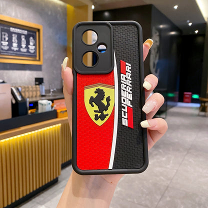 OnePlus Nord CE 3 Lite 5G FerrariSoft Silicone Cute 3D Cartoon Back Cover Case - Ferrari