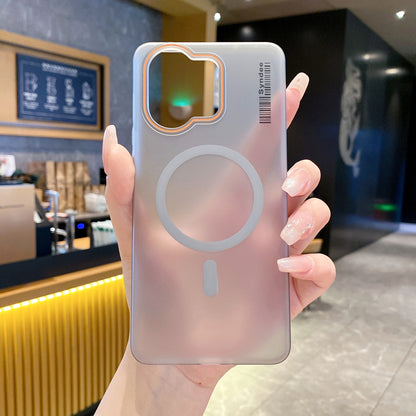 Oppo K13 Turbo / K13 Turbo Pro 5G Premium Magnetic Frosted Ultra Slim Back Case - Grey