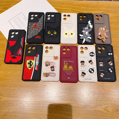 Vivo T3 5G Jordan Soft Silicone Cute 3D Cartoon Back Cover Case - Jordan 1