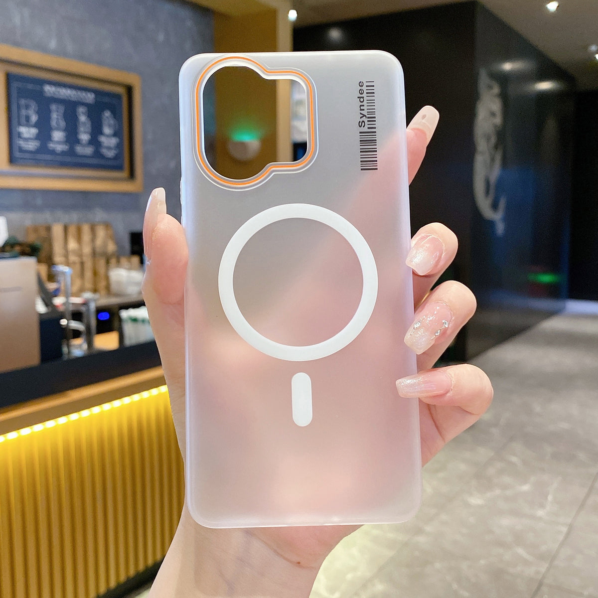 Oppo K13 Turbo / K13 Turbo Pro 5G Premium Magnetic Frosted Ultra Slim Back Case - White