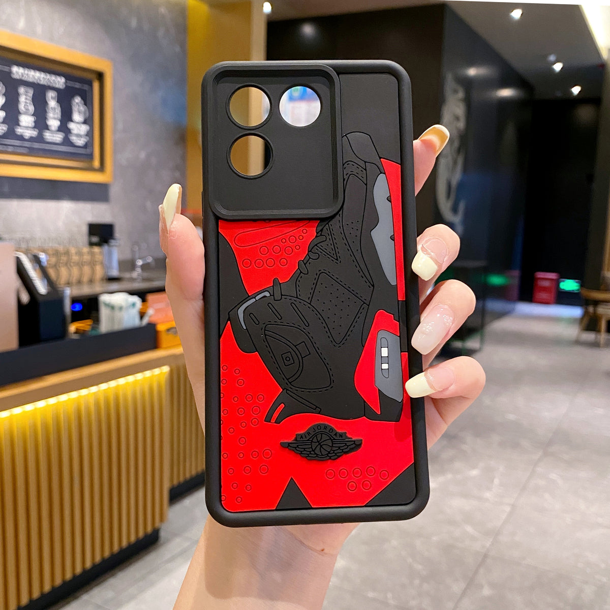 Vivo T2 Pro / iQoo Z7 Pro 5G Jordan Soft Silicone Cute 3D Cartoon Back Cover Case - Jordan 2