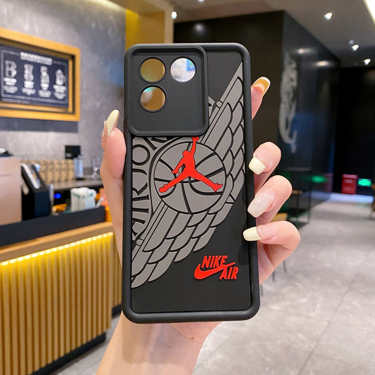 Vivo T3 5G Jordan Soft Silicone Cute 3D Cartoon Back Cover Case - Jordan 1