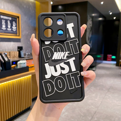 Redmi Note 13 Pro 5G Nike Soft Silicone Cute 3D Cartoon Back Cover Case - Nike 1