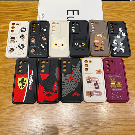 Vivo T3 5G Ferrari Soft Silicone Cute 3D Cartoon Back Cover Case - Ferrari
