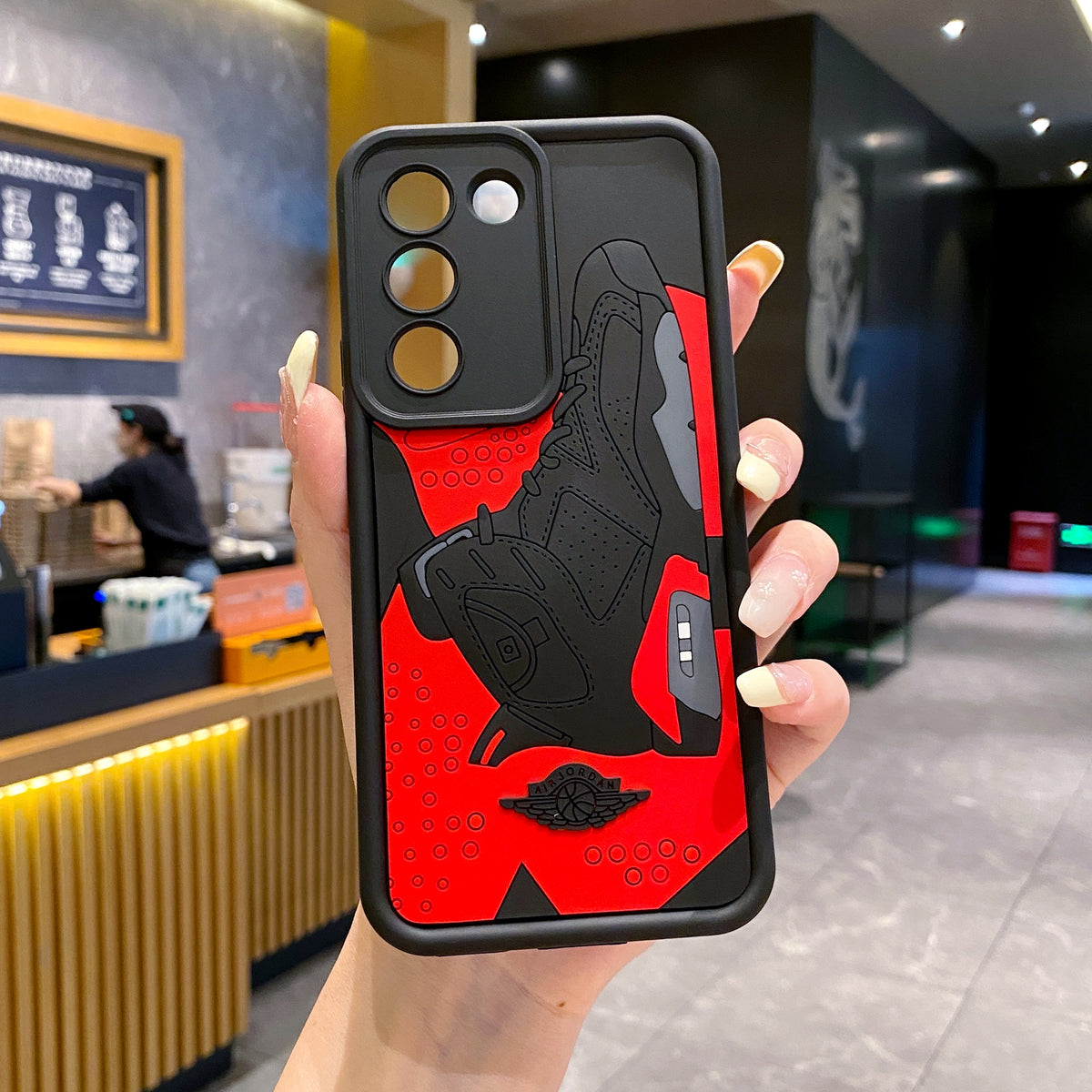 VIVO Y200e 5G Jordan Soft Silicone Cute 3D Cartoon Back Cover Case - Jordan 2