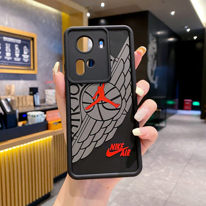 Oppo Reno 11 5G Jordan Soft Silicone Cute 3D Cartoon Back Cover Case - Jordan 1