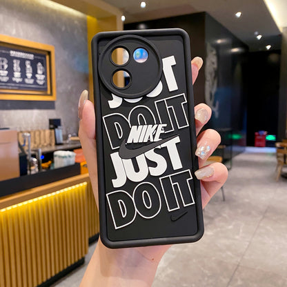 Vivo V30e 5G Nike Soft Silicone Cute 3D Cartoon Back Cover Case - Nike 1