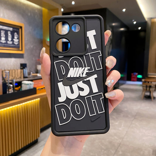 Vivo Y200 Pro 5G Nike Soft Silicone Cute 3D Cartoon Back Cover Case - Nike 1