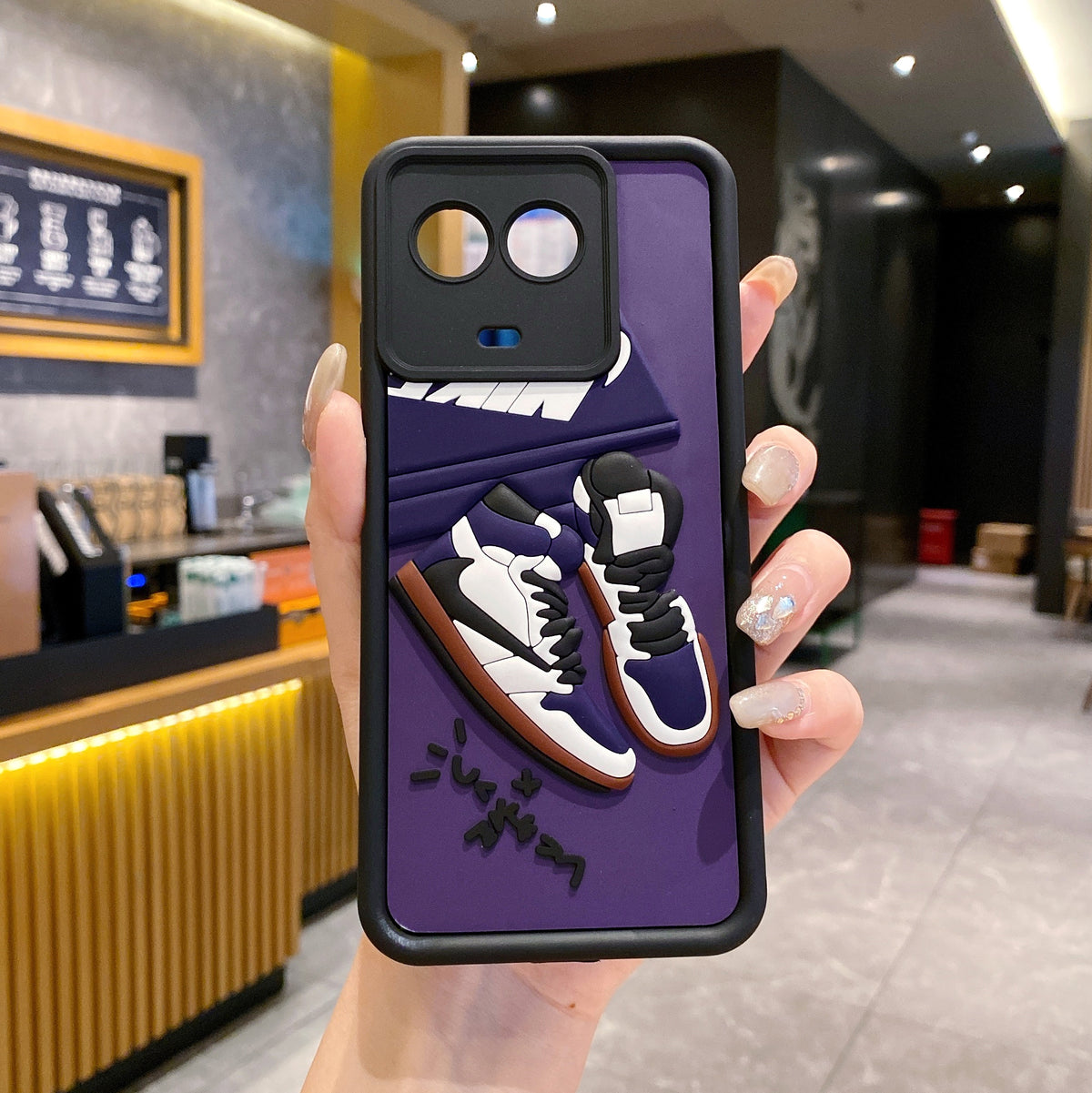 Realme 11 5G/Realme 11x 5G Nike Soft Silicone Cute 3D Cartoon Back Cover Case - Nike 2