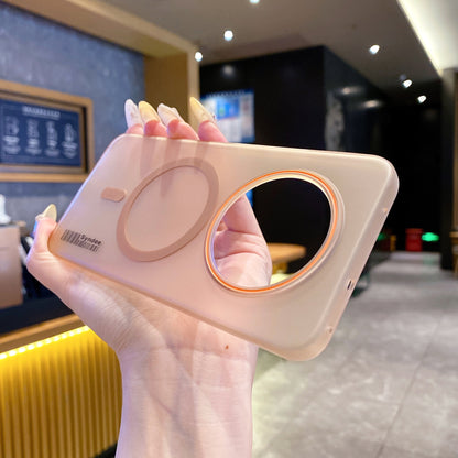 Oppo F29 Pro 5G Premium Magnetic Frosted Ultra Slim Back Case - Desert Gold