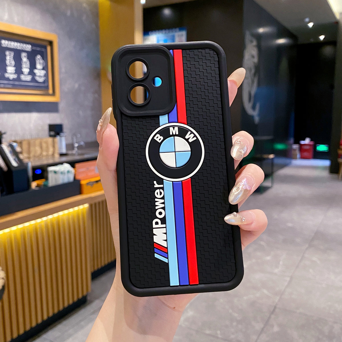 Motorola Moto G54/G64 5G BMW Soft Silicone Cute 3D Cartoon Back Cover Case - BMW