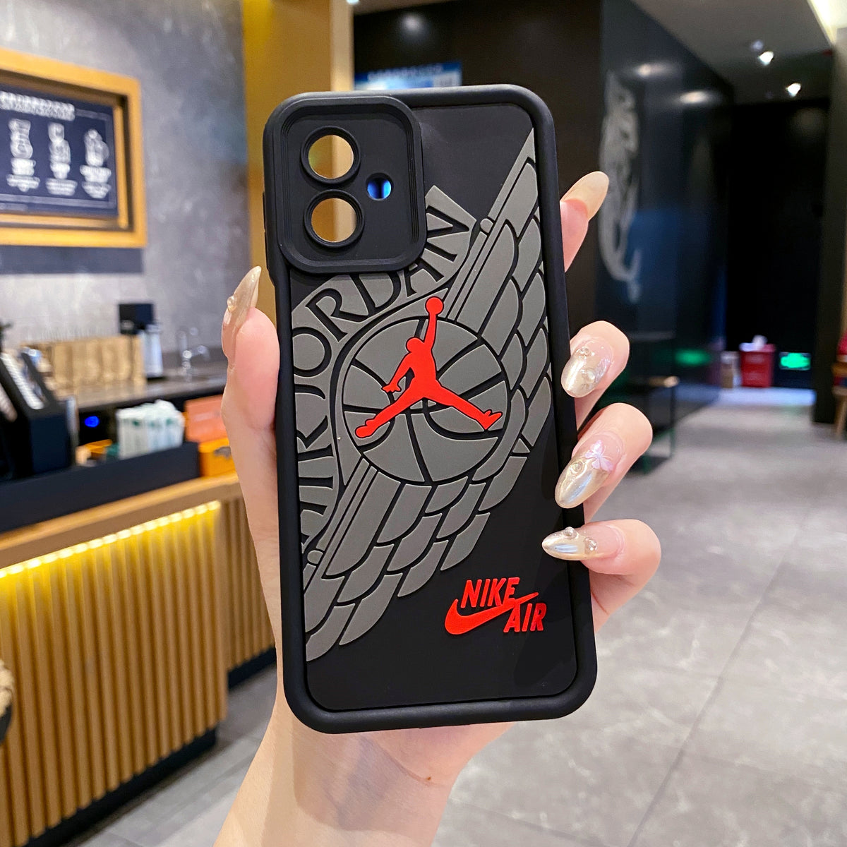 Motorola Moto G54/G64 5G Jordan Soft Silicone Cute 3D Cartoon Back Cover Case - Jordan 1