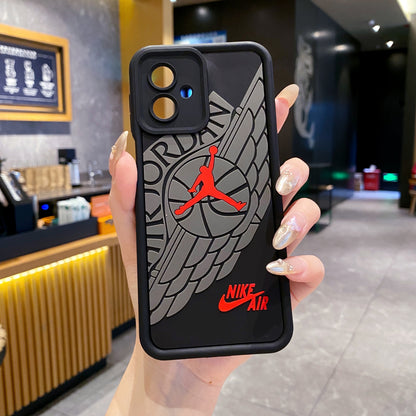 Motorola Moto G54/G64 5G Jordan Soft Silicone Cute 3D Cartoon Back Cover Case - Jordan 1
